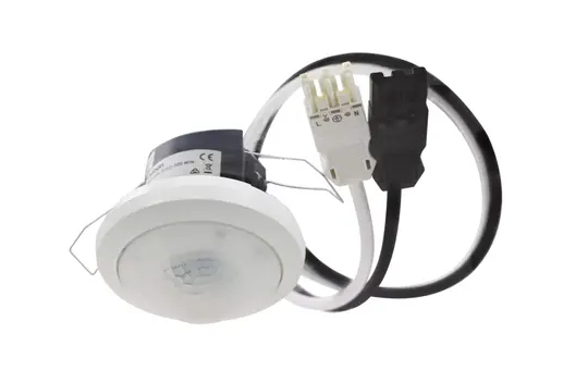 THEBEN theRonda P360-100 WIN Decken-Präsenzmelder 360°, Winsta Stecker | weiß | 452 m²