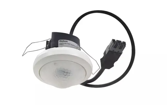 THEBEN theRonda P360 Slave S WIN Decken-Präsenzmelder theRonda 360°, Winsta Stecker, Slave-Version | weiß | 452 m²