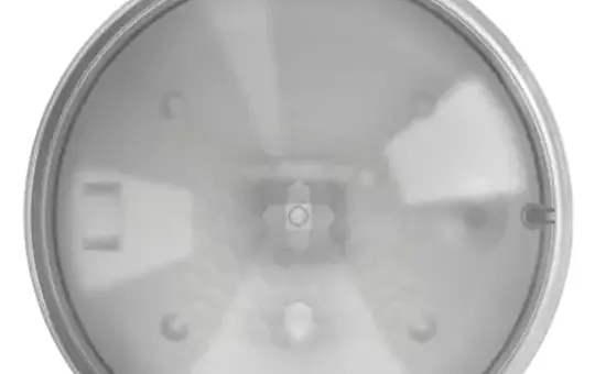 THEBEN thePrema S360-101 E UP GR PIR-Präsenzmelder 360°, 1 Kanal Licht und Präsenz, Deckenmontage UP | grau