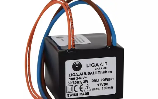 THEBEN LIGA.AIR.DALI.Theben​ Kleines DALI-Modul bis zu 50 DALI-Teilnehmer