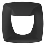 THEBEN Abdeckrahmen PräsenzLight 180 AP-Rahmen PräsenzLight Standard | schwarz