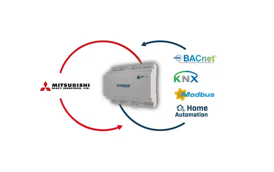 INTESIS IN776MHI00SO000 KNX-Klima-Gateway Mitsubishi, Small