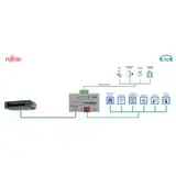 INTESIS INKNXFGL001I000 KNX-Klima-Gateway Fujitsu, RAC and VRF Systems, 1 Inneneinheit