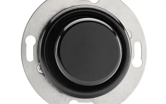 THPG 100410 Drehdimmer Bakelit RLC, LED, 3-80 W