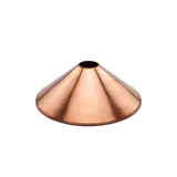 THPG 101214 Schirm MINIMAL Kegel, unlackiert | kupfer