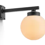 THPG 104100 Wandleuchte Gußeisen | schwarz