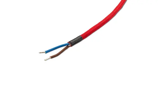 THPG 900534.2 Textilkabel rot