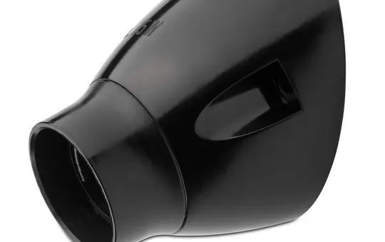 THPG 153108 Wandfassung MINIMAL Bakelit schwarz
