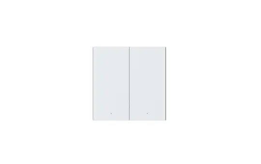 AQARA WS-EUK02 Zigbee-Taster H1 2-fach, ohne Neutralleiter | weiß