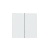 AQARA G-WS-EUK02 Zigbee-Taster H1 2-fach, ohne Neutralleiter | schwarz