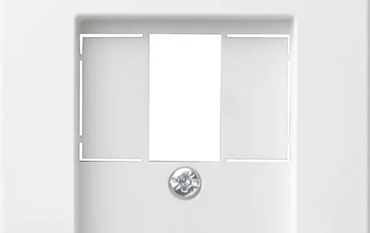 GIRA 037603 Abdeckung für USB-Ladegerät System 55 1-fach | reinweiß glänzend