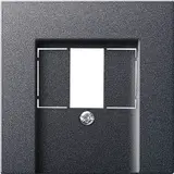 GIRA 037628 Abdeckung für USB-Ladegerät System 55 1-fach | anthrazit