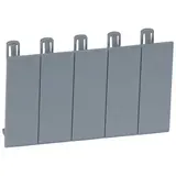LEGRAND 001961 Abdeckstreifen Plexo³ IP5 5 Module | silbergrau