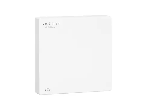 MÜLLER GS 20.00 knx KNX-Luftgüteregler VOC-Sensor | studioweiß | 55x55 mm