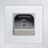 EKEY 101779 Montagerahmen 1-fach | glas weiß