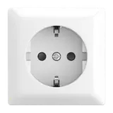 BUSCH-JAEGER 20 EAPBJ-524 SCHUKO-Steckdose Balance AP 1-fach | alpinweiß