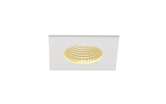 SLV 114431 LED-Einbauleuchte PATTA-I 3000K, eckig, 38°, inkl. Treiber | weiß matt