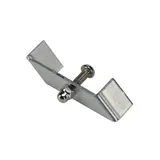 SLV 143230 Haltebügel für HV-Einbauschiene 1~ SYSTEM 1 Stück | nickel matt