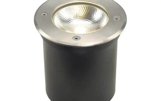 SLV 227600 Outdoor LED-Bodeneinbauleuchte 3000K, IP67, rund, max. 6 W | edelstahl