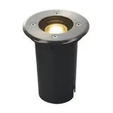 SLV 227680 Outdoor LED-Bodeneinbauleuchte SOLASTO GU10, 51 mm, IP67, rund, max. 6 W | edelstahl