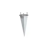 SLV 228722 Erdspieß für Gartenleuchten | verzinkt | 37 cm