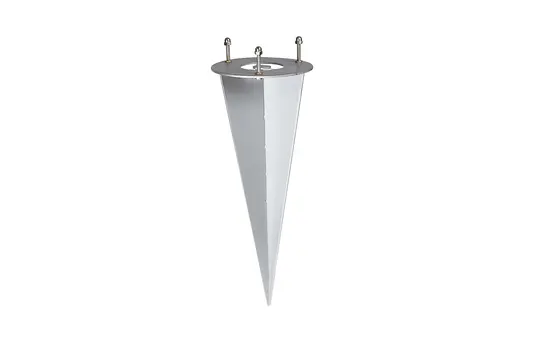 SLV 228722 Erdspieß für Gartenleuchten | verzinkt | 37 cm