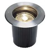 SLV 229230 Outdoor Bodeneinbauleuchte DASAR 215 QPAR111, IP67, rund, max. 75 W | edelstahl