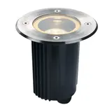 SLV 229320 Outdoor Bodeneinbaustrahler DASAR 115 QPAR51, IP67, rund, max. 35 W | edelstahl