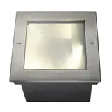SLV 229383 Outdoor LED-Bodeneinbauleuchte DASAR 255 3000K, IP67, asymmetrisch, 34 W | edelstahl