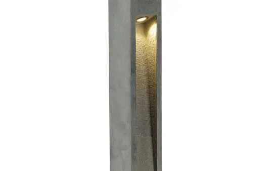 SLV 231371 Outdoor LED-Standleuchte ARROCK STONE 3000K, eckig, max. 6 W | steingrau | 75 cm