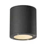 SLV 231545 Outdoor Deckenleuchte SITRA TCR-TSE, IP44, rund, max. 9 W | schwarz