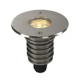 SLV 233520 Outdoor LED-Bodeneinbauleuchte DASAR 920 HV, 3000K, IP67, rund, 230 V, 5,6 W | edelstahl