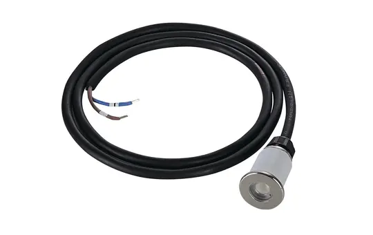 SLV 233540 Outdoor LED-Bodeneinbauleuchte DASAR 370 3000K, IP67, rund, 12-24 V, 2 W | edelstahl