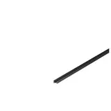 SLV 1000462 LED Aufbauprofil GRAZIA 10 flach, gerillt | schwarz | 2 m