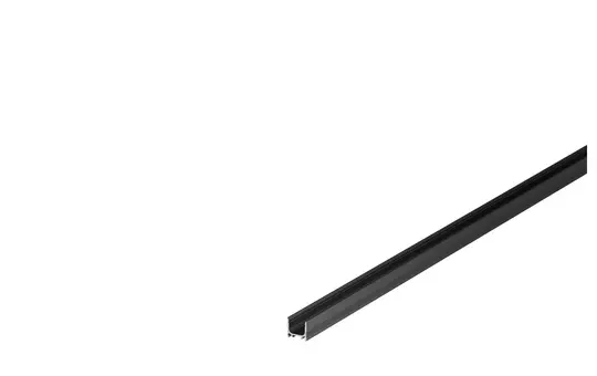 SLV 1000465 LED Aufbauprofil GRAZIA 10 standard, gerillt | schwarz | 2 m