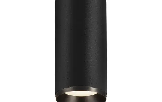 SLV 1004331 NUMINOS CL PHASE L LED Deckenaufbauleuchte 4000 K, 36° | schwarz/schwarz