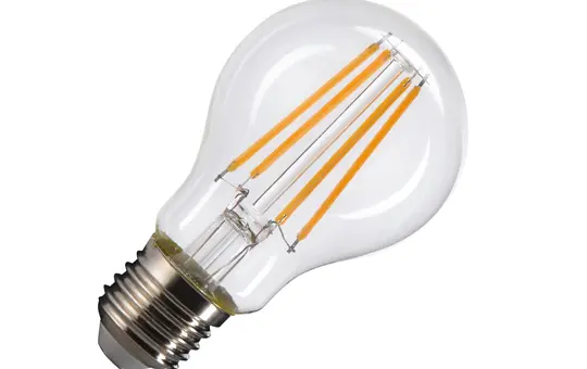 SLV 1005303 LED-Leuchtmittel A60, E27, 7,5 W, 2700K, CRI90, 320° | transparent