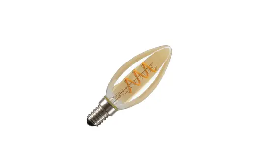 SLV 1008647 LED-Leuchtmittel C35, E14, 2 W, 1800K | gold