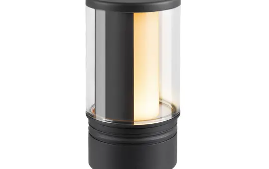 SLV 1006388 Polehead Leuchtenkopf M-POL Shader, 11 W, 420/460lm, 2700/3000K, CRI90 | anthrazit