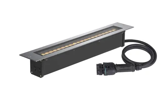 SLV 1007195 Bodeneinbauleuchte DASAR 600 18 W, 3000K, IP65/IP67, quadratisch | edelstahl