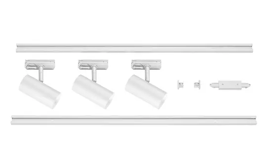 SLV 1007674 Schienensystem Set NOBLO SPOT rund, 2700K, 19W, Phasenabschnitt, 32° | weiß