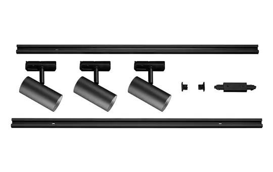 SLV 1007673 Schienensystem Set NOBLO SPOT rund, 2700K, 19W, Phasenabschnitt, 32° | schwarz
