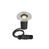 SLV 1007680 Bodeneinbauleuchte DASAR S rund, 4W, 3000K, 24°, IP67, zylindrisch | anthrazit