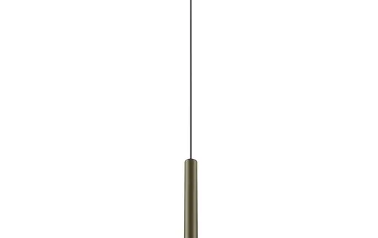 SLV 1008457 Pendelleuchte GRIP! S 48V 2700 K, 29°, DALI | bronze/schwarz | 200 cm