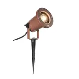 SLV 1001964 Outdoor Spießleuchte BIG NAUTILUS QPAR51, IP65, max. 11 W | rost
