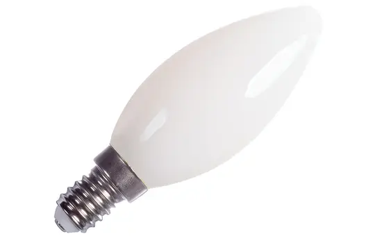 SLV 1005285 LED-Leuchtmittel C35, E14, 4,2 W, 2700K, CRI90, 320° | gefrosted
