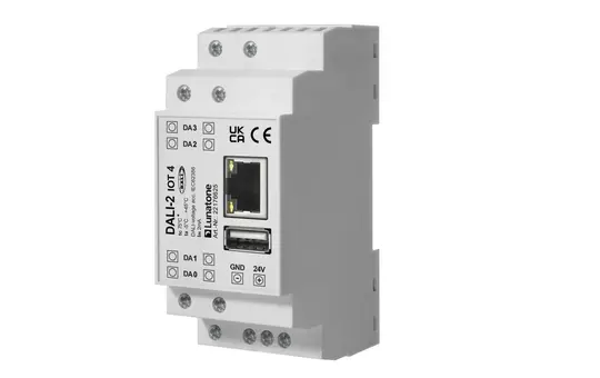 LUNATONE 22176625 DALI-2 IoT Gateway IoT4