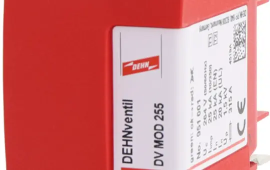 DEHN 951001 Funkstrecken-Schutzmodul Typ 1+2 M für DEHNventil M