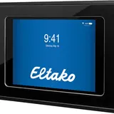 ELTAKO 30000098 Dockingstation für iPads 10,9 Zoll, Ladefunktion | schwarz eloxiert
