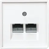 ELTAKO 30055843 Netzwerkabdeckung 2-fach | anthrazit matt